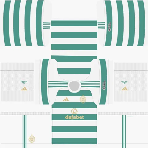 Equipación Local 3D del Celtic