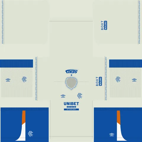 Rangers Deplasman 3D forması