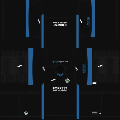 Equipación Visitante 3D del Greenock Morton