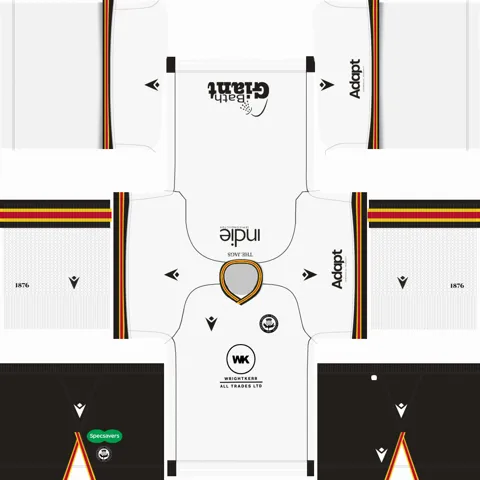 Partick Thistle Away 3D kit