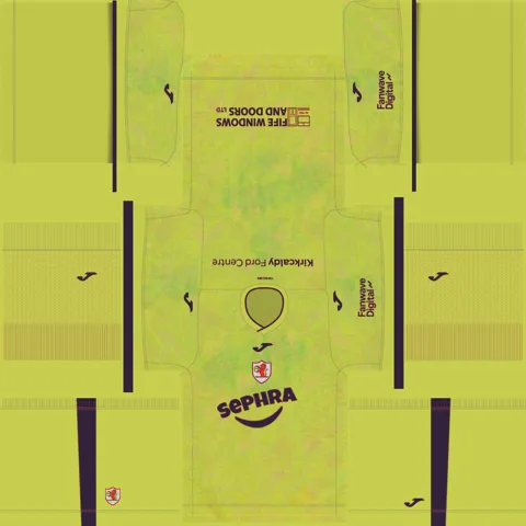 Raith Rovers Home GK kit