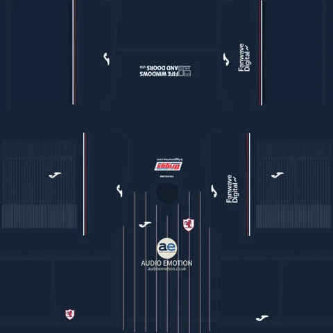 Raith Rovers Home 3D kit