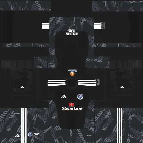 Stranraer Home GK kit