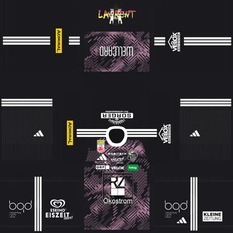 Uniforme Reserva 3D do Wolfsberger AC