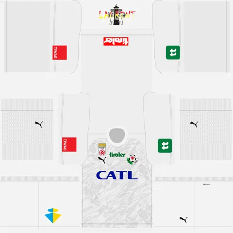 Uniforme Reserva 3D do WSG Tirol