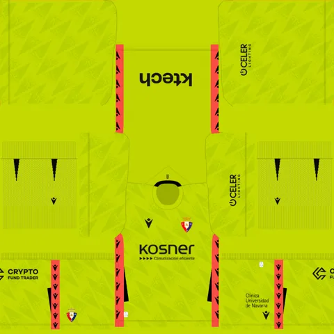 Osasuna Third GK kit