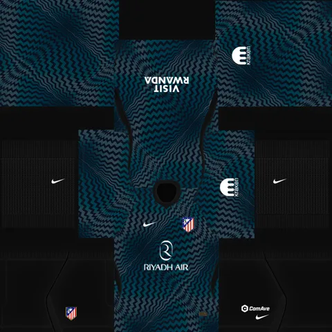 Atlético de Madrid Üçüncü Kaleci forması