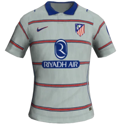 Atlético de Madrid Üçüncü 2D forması