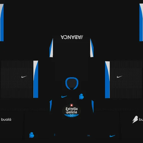 Deportivo La Coruña Away 3D kit