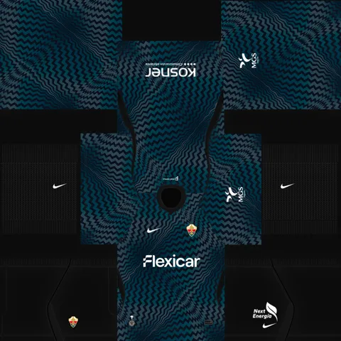 Elche Away GK kit