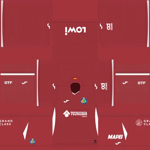 Getafe Away 3D kit