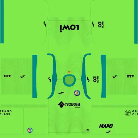 Getafe Third GK kit