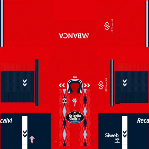 Divisa Terza 3D del Celta Vigo