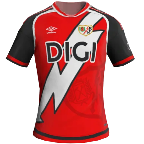 Rayo Vallecano Deplasman 2D forması