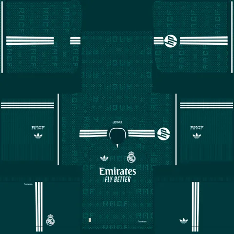 Real Madrid Away 3D kit