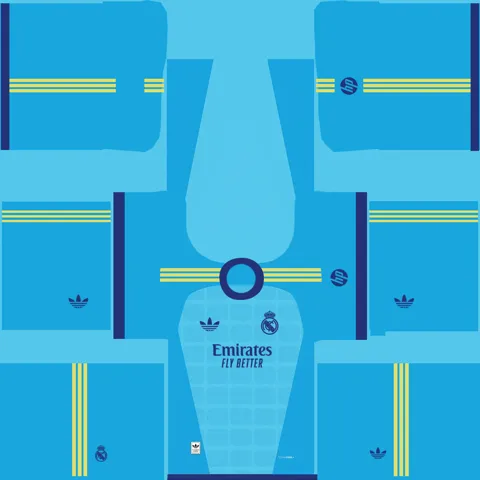 Real Madrid Away GK kit