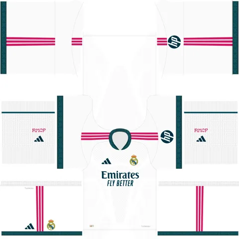 Real Madrid Home 3D kit