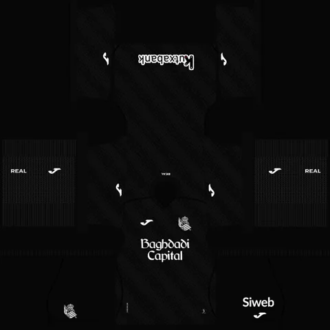 Equipación Visitante 3D del Real Sociedad