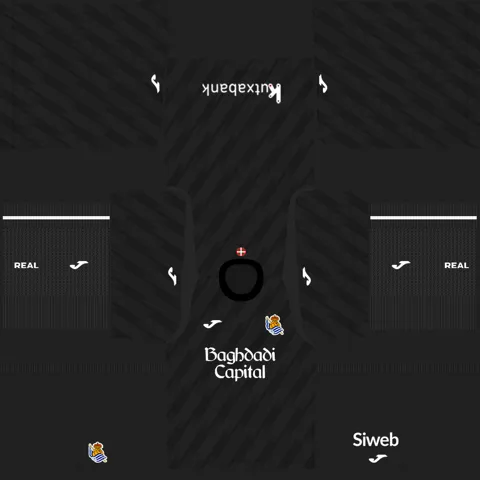 Equipación Visitante Portero del Real Sociedad