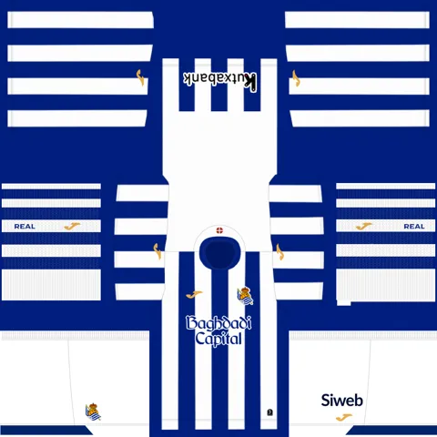 Equipación Local 3D del Real Sociedad
