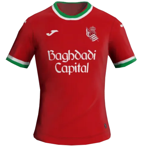 Equipación Tercera 2D del Real Sociedad