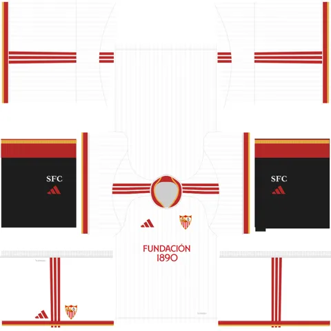 Sevilla İç Saha 3D forması