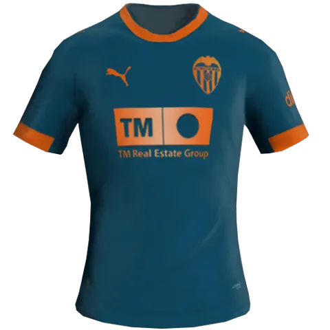 Valencia Deplasman 2D forması