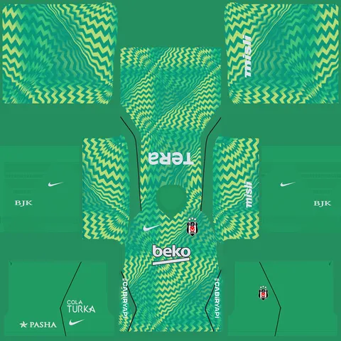 Equipación Visitante Portero del Besiktas