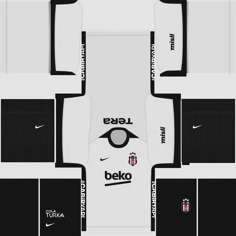 Equipación Local 3D del Besiktas