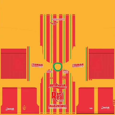 Juazeirense İç Saha 3D forması