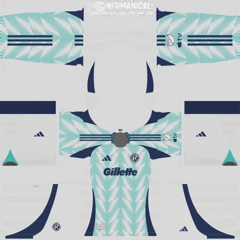 New England Revolution Away 3D kit