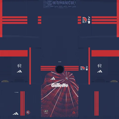 New England Revolution Home 3D kit