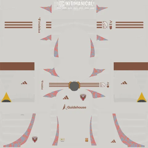 DC United Away 3D kit