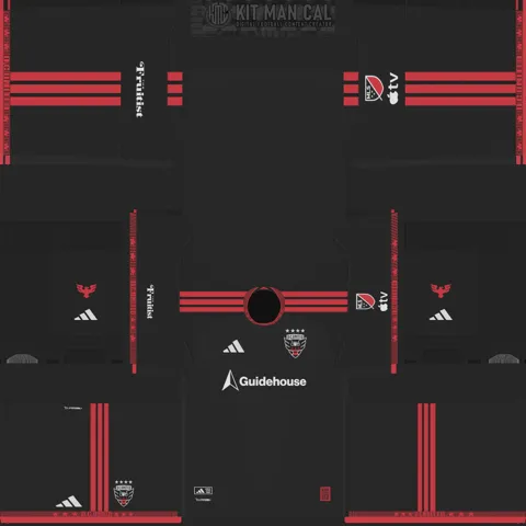 DC United Home 3D kit