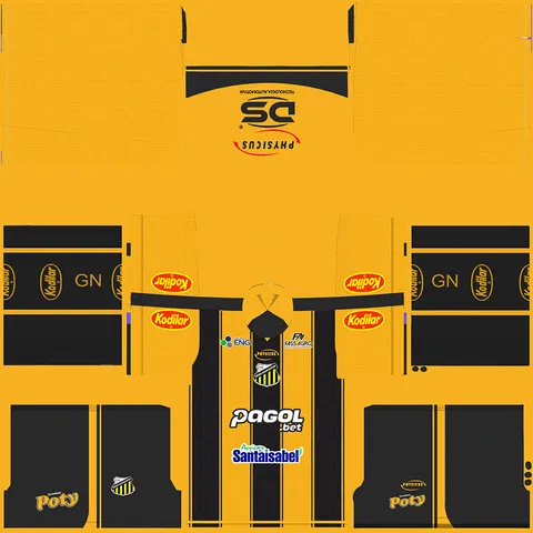 Uniforme Principal 3D do Grêmio Novorizontino
