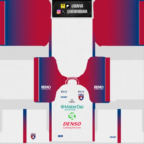 Uniforme Reserva 3D do Betim Futebol