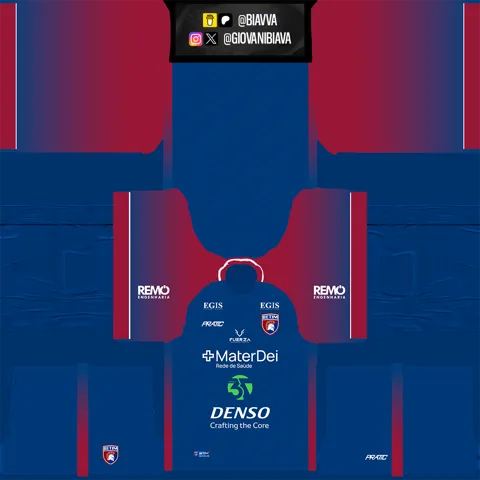 Uniforme Principal 3D do Betim Futebol