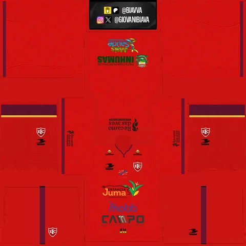 Equipación Visitante Portero del Inhumas