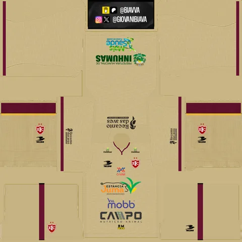 Equipación Local Portero del Inhumas