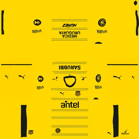Peñarol Away 3D kit