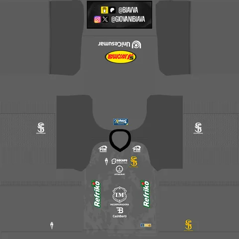 São Joseense Away GK kit