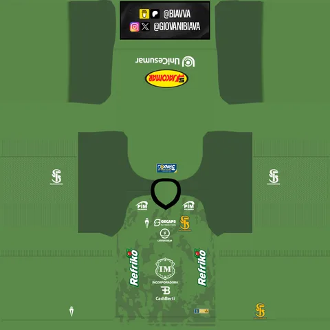 São Joseense Home GK kit
