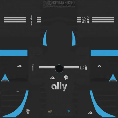 Charlotte FC Away 3D kit