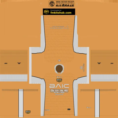 Divisa Terza 3D del Dewa United