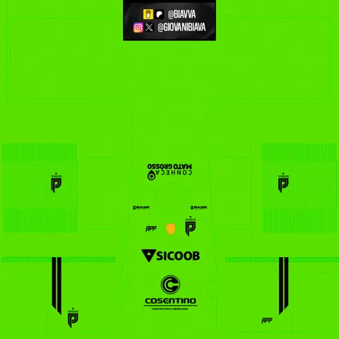 Equipación Tercera Portero del Primavera (MT)
