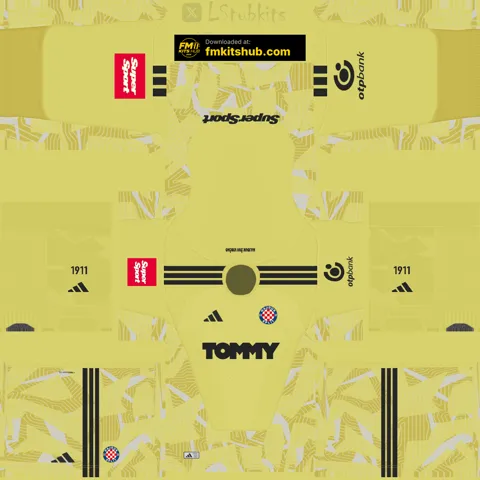 Hajduk Away GK kit