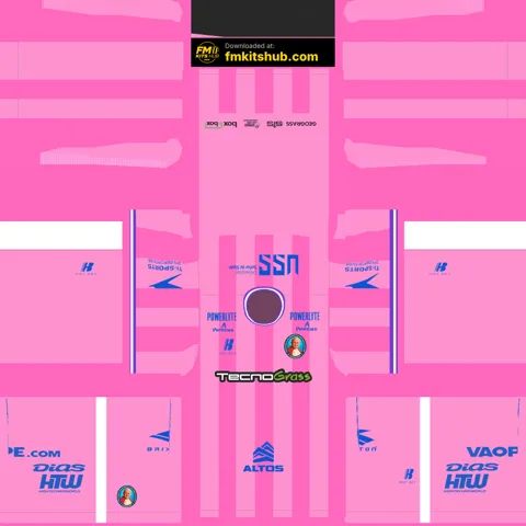 Juan Pablo II Away 3D kit