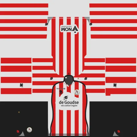 Sparta Rotterdam Home 3D kit
