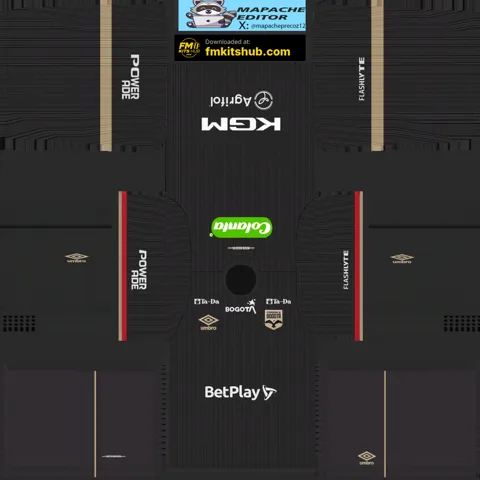 Internacional de Bogotá Away 3D kit