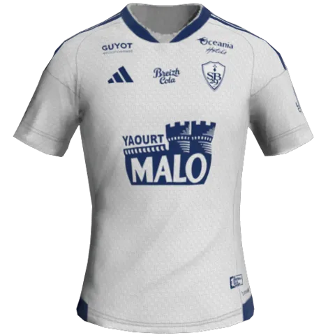 Equipación Visitante 2D del Brest